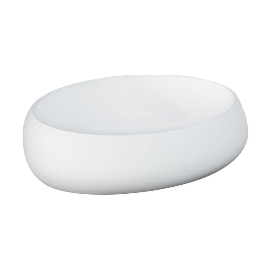 Fienza Rak Cloud Above Counter Basin 580x400x150mm Matte White Bathroom Basin Fienza Default Title