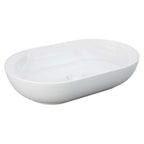 Fienza Rak Feeling Oval Above Counter Basin 550x350x130mm Gloss White