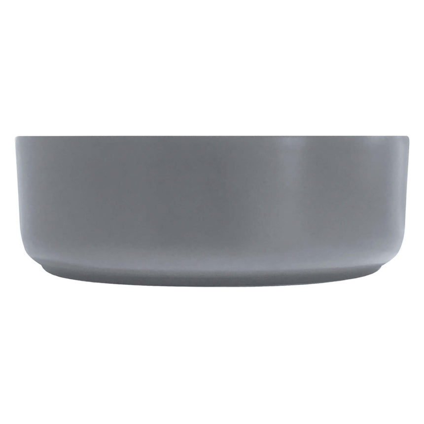 Fienza Reba Above Counter Basin 360x360x120mm Matte Light Grey Bathroom Basin Fienza