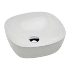Fienza Koko Above Counter Basin 370x370x115mm Gloss White