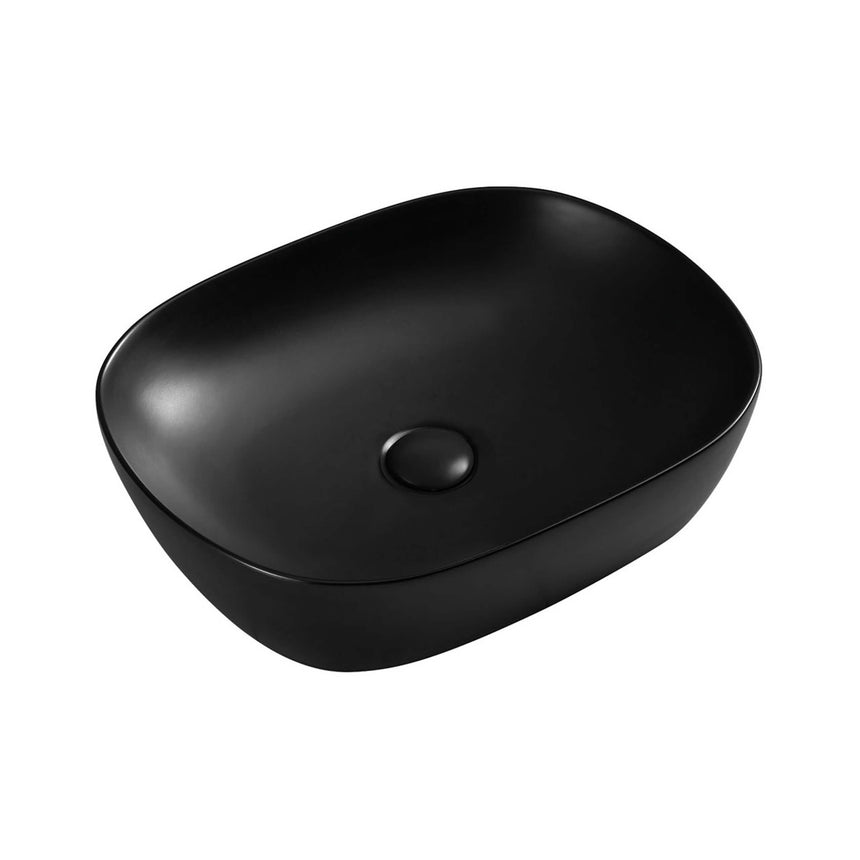 Fienza Koko Above Counter Basin 465x375x115 mm Matte Black Bathroom Basin Fienza Default Title