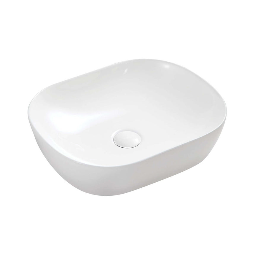 Fienza Koko Above Counter Basin 465x375x115 mm Matte White Bathroom Basin Fienza Default Title