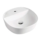 Fienza Chica Above Counter Basin 405x405x120mm Gloss White