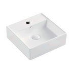 Fienza Helen Junior Above Counter Basin 380x380x125mm Gloss Whiite