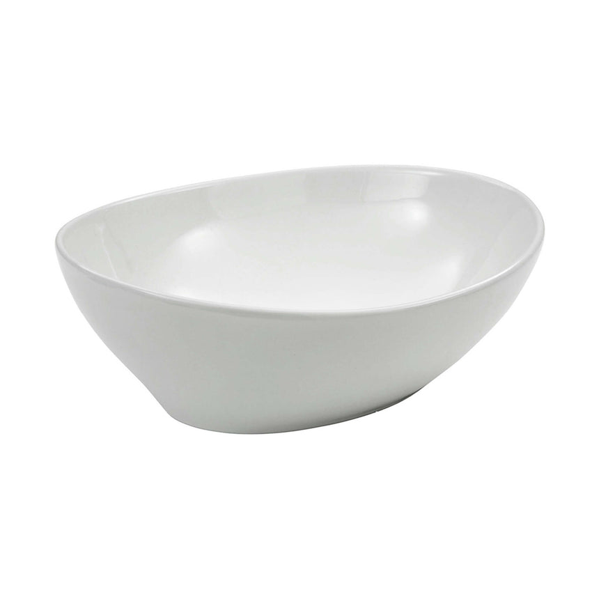 Fienza Paola Above Counter Basin 410x340x145mm Gloss White Bathroom Basin Fienza Default Title