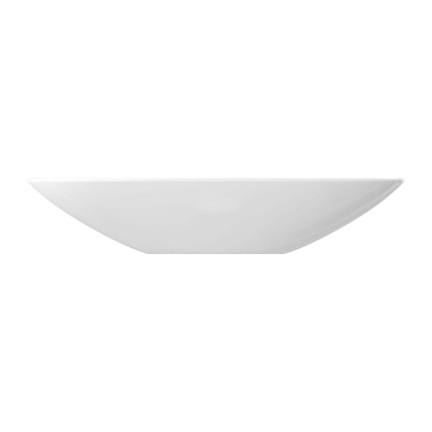 Fienza Keeto Oval Above Counter Basin 500x350x95mm Gloss White Bathroom Basin Fienza
