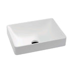 Fienza Kados Semi Inset Basin 450x330x150mm Matte White