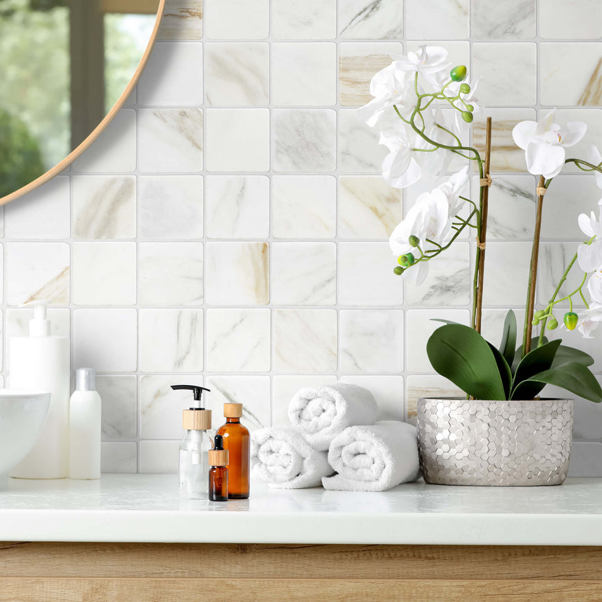 Apollo 50x200 Tumbled Calacatta Gold Subway Tilemall
