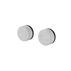 Nero Serenity Wall Top Assembly With Carrara Handle Matte Black