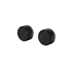 Nero Serenity Wall Top Assembly With Marquina Black Handle Matte Black