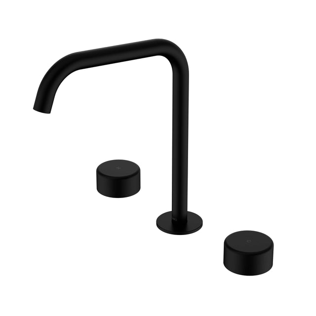 Nero Serenity Bath/Kitchen Set Edge Spout With Metal Handle Matte Black Tapware Nero Default Title