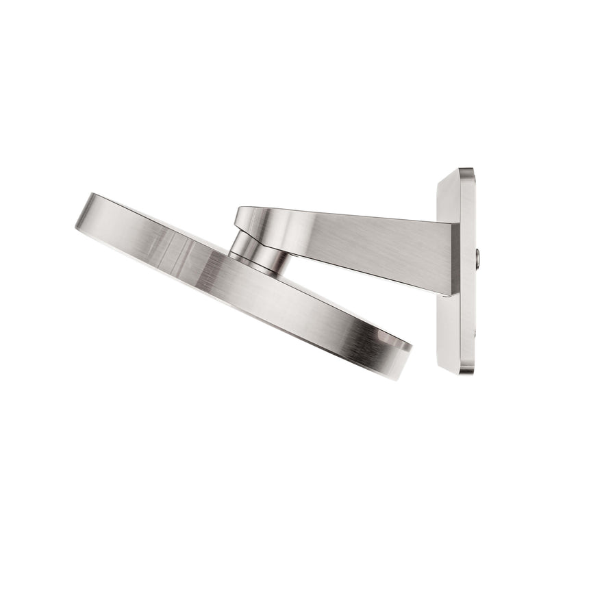 Nero Serenity Wall Shower Head Brushed Nickel Shower Nero