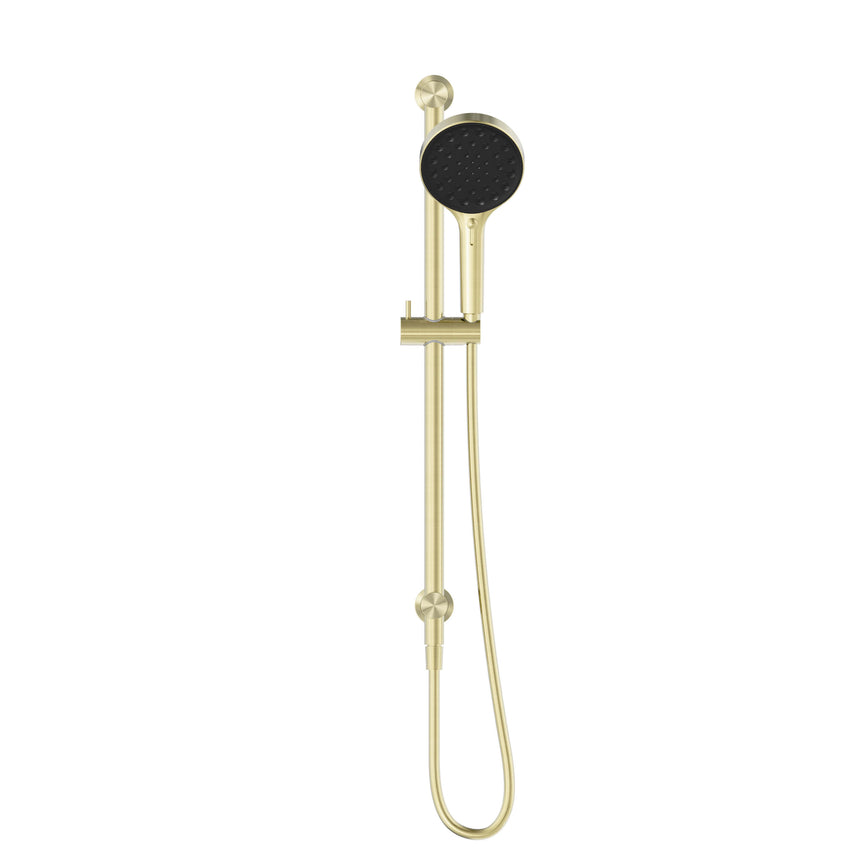 Nero Serenity Rail Shower Brushed Gold Shower Nero