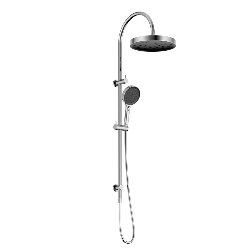 Nero Serenity Twin Shower Chrome Shower Nero Default Title