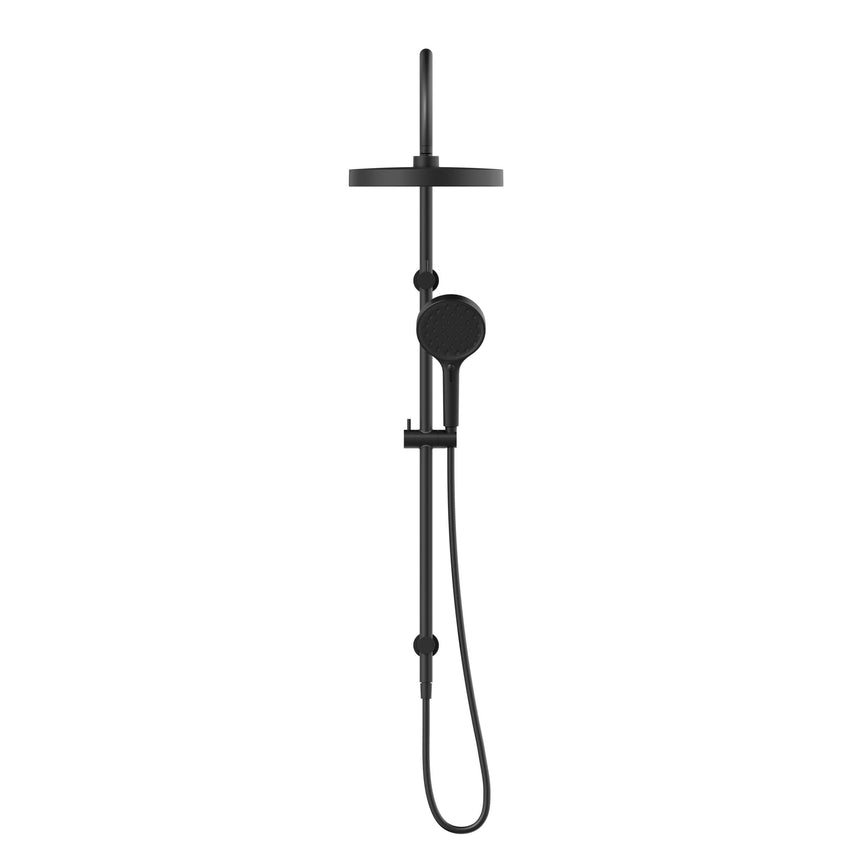 Nero Serenity Twin Shower Matte Black Shower Nero