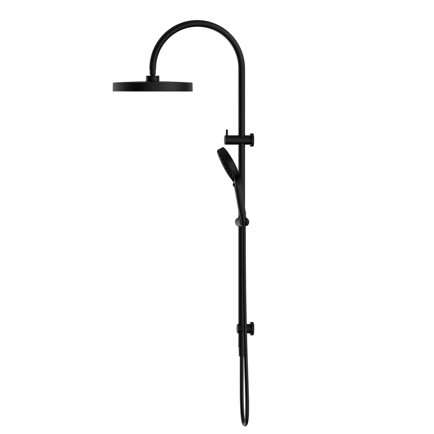 Nero Serenity Twin Shower Matte Black Shower Nero