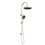Nero Serenity Twin Shower Brushed Nickel