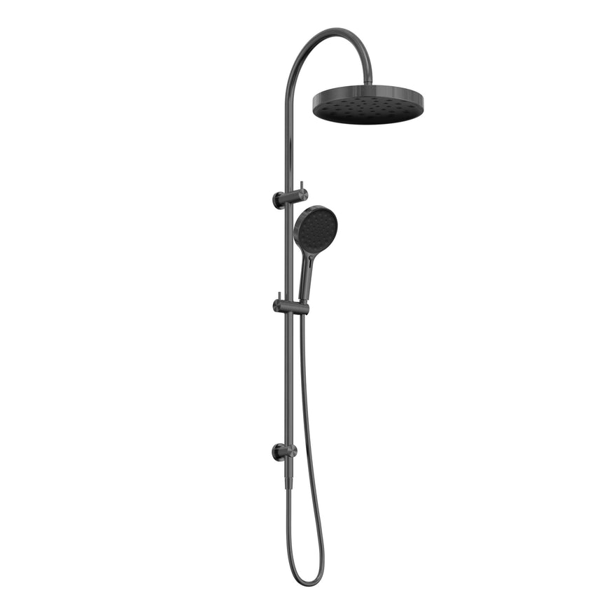 Nero Serenity Twin Shower Gun Metal Shower Nero Default Title