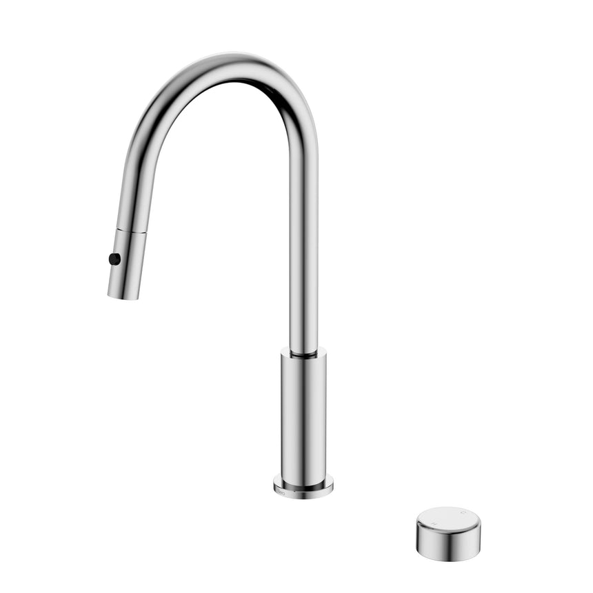 Nero Serenity Progressive Pull Out kitchen Set With Metal Handle Chrome Tapware Nero Default Title