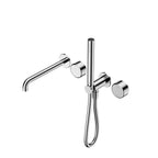 Nero Serenity Progressive Shower System With Spout With Metal Handle And Slim Shower Chrome