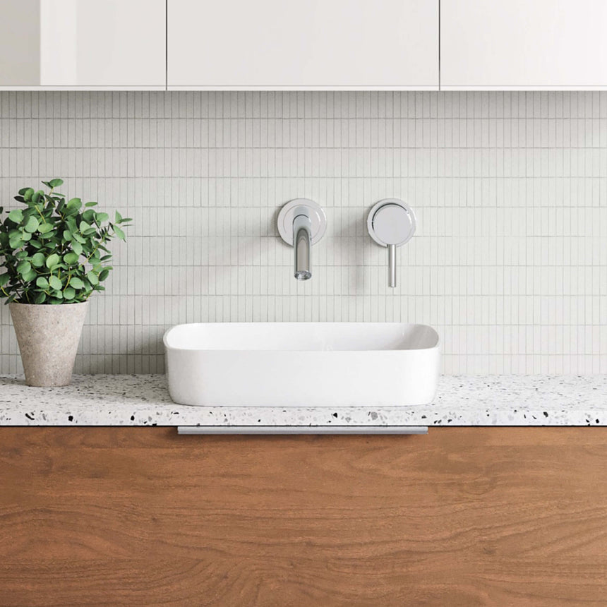 Addison Basin 400mm Gloss White Bathroom Basin Timberline