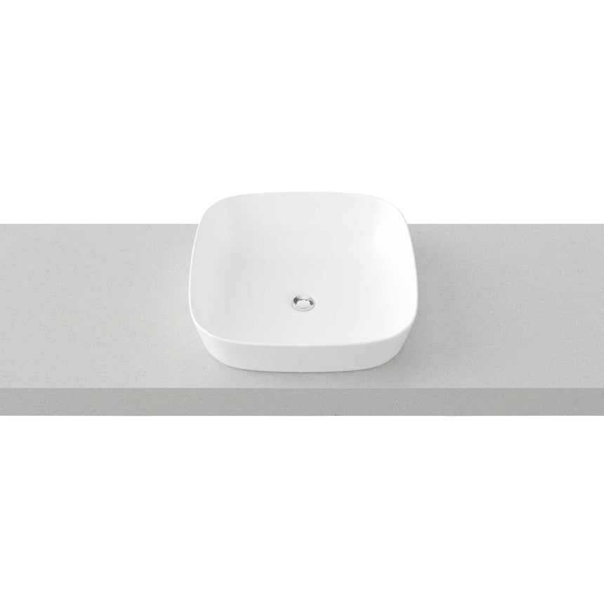 Addison Basin 400mm Matt White Bathroom Basin Timberline
