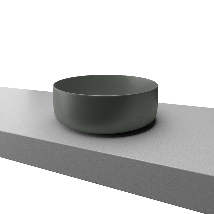 Allure Basin 360mm Matt Anthracite Bathroom Basin Timberline