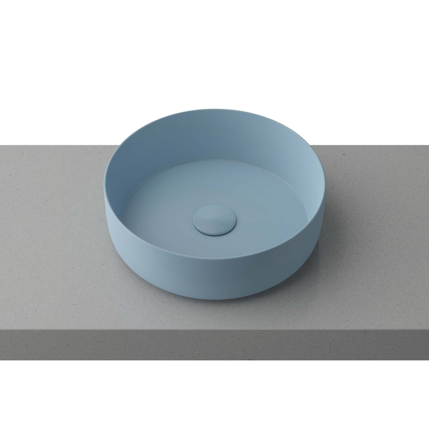 Allure Basin 360mm Matt Blue Bathroom Basin Timberline