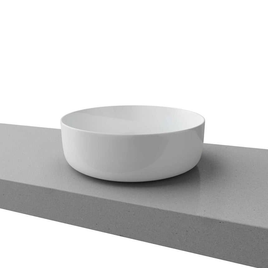 Allure Basin 360mm Gloss White Bathroom Basin Timberline