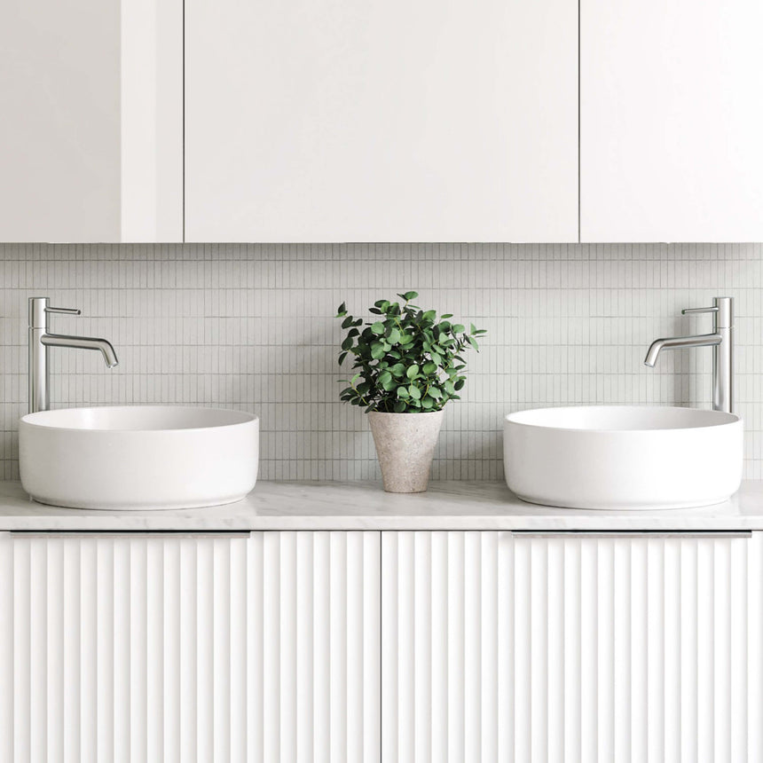 Allure Basin 360mm Gloss White Bathroom Basin Timberline