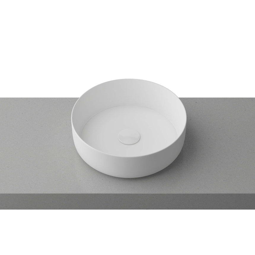 Allure Basin 360mm Matt White Bathroom Basin Timberline