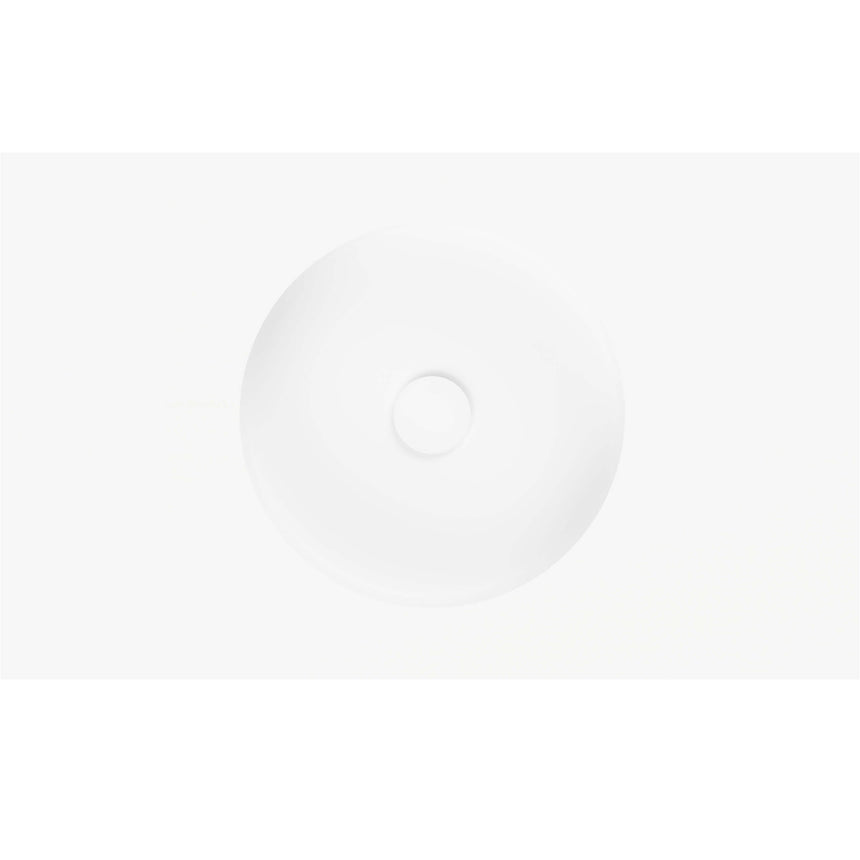 Allure Undermount Basin 360mm Matt White Bathroom Basin Timberline Default Title