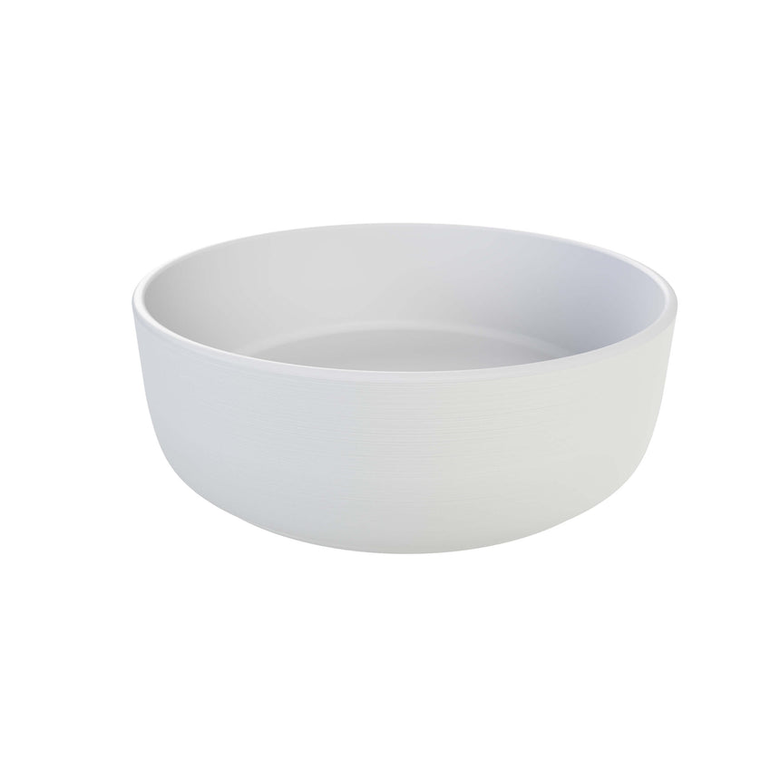 Allure Raked Basin 360mm Gloss White Bathroom Basin Timberline Default Title