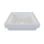 Arcade Basin 400mm Gloss White