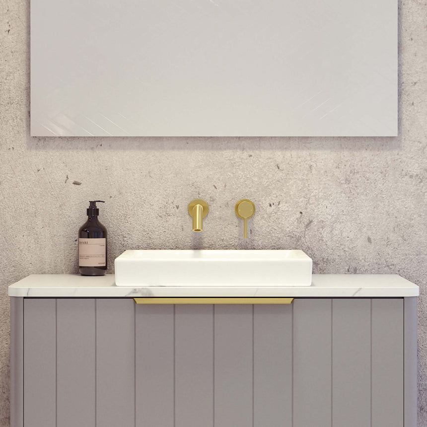 Arcade Basin 400mm Gloss White Bathroom Basin Timberline