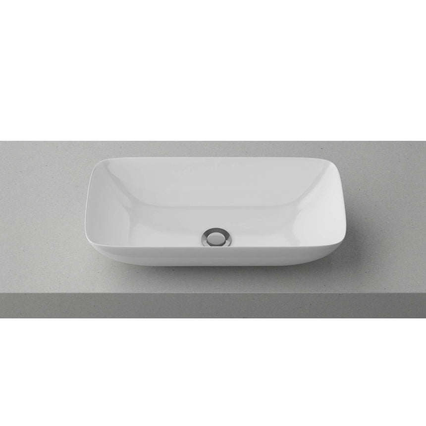 Bloom Basin 475mm Gloss White Bathroom Basin Timberline