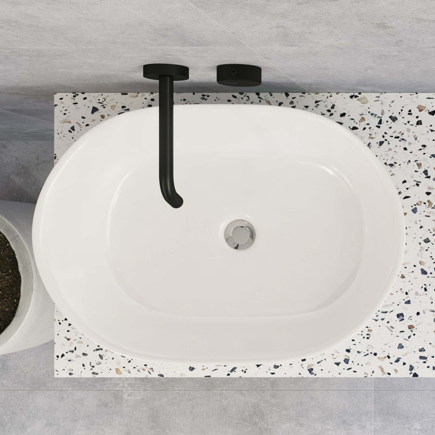 Bonnie Basin 560mm Gloss White Bathroom Basin Timberline