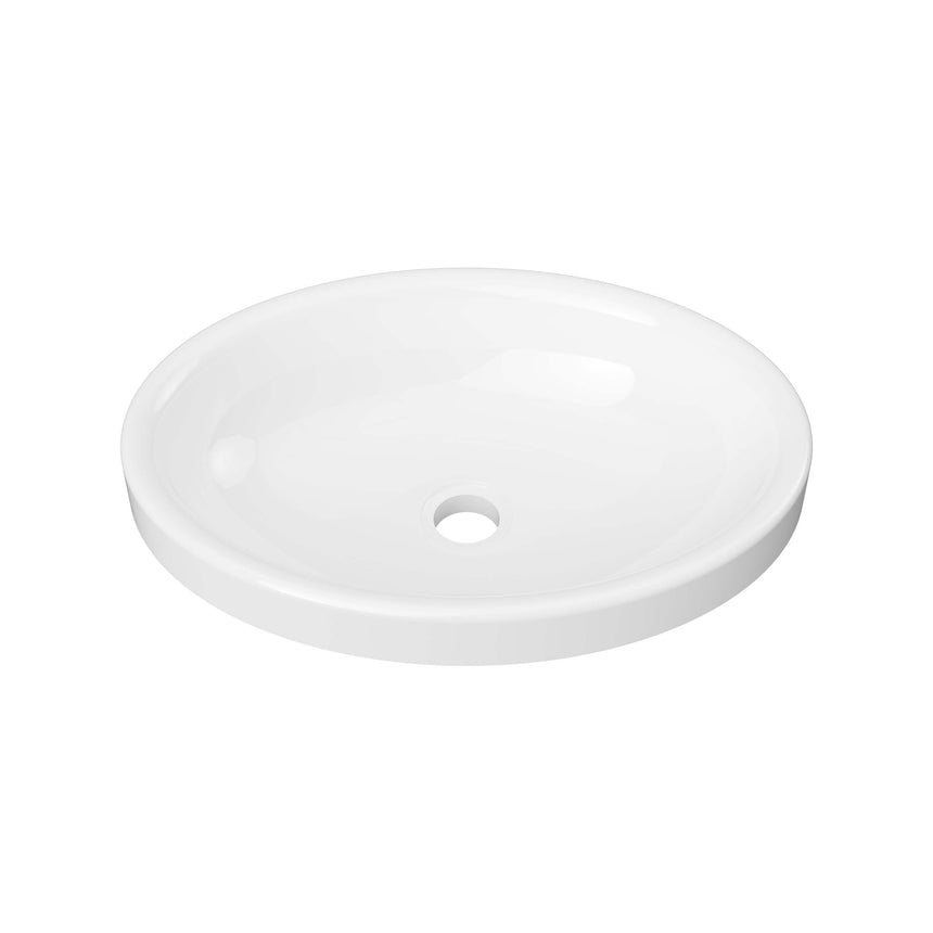 Coast Basin 495mm Gloss White Bathroom Basin Timberline Default Title