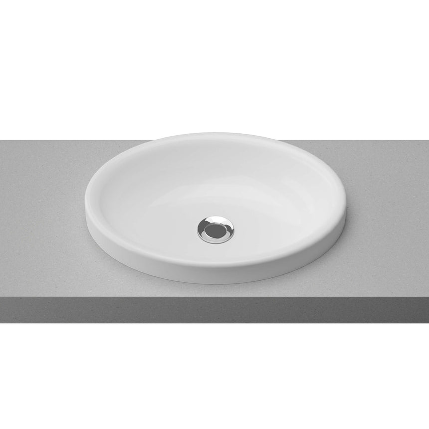 Coast Basin 495mm Gloss White Bathroom Basin Timberline