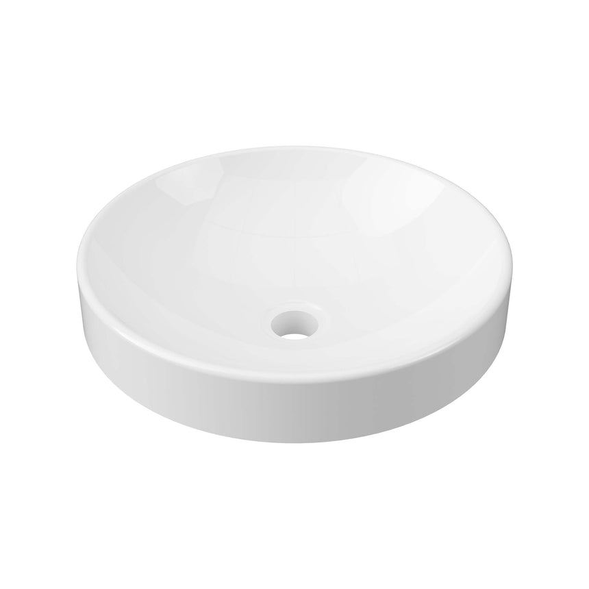 Corrida Basin 430mm Gloss White Bathroom Basin Timberline Default Title