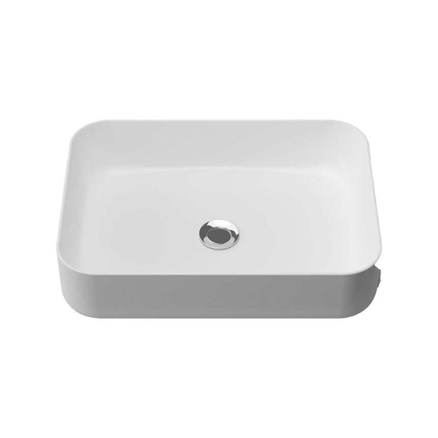 Enchant Basin 500mm Gloss White Bathroom Basin Timberline Default Title