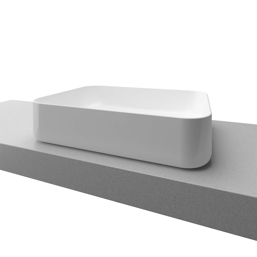 Enchant Basin 500mm Gloss White Bathroom Basin Timberline