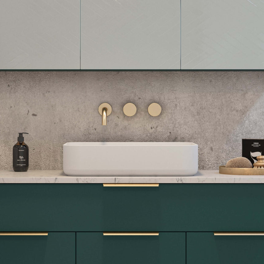 Enchant Basin 500mm Gloss White Bathroom Basin Timberline