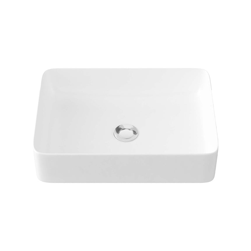Enchant Basin 500mm Matt White Bathroom Basin Timberline Default Title