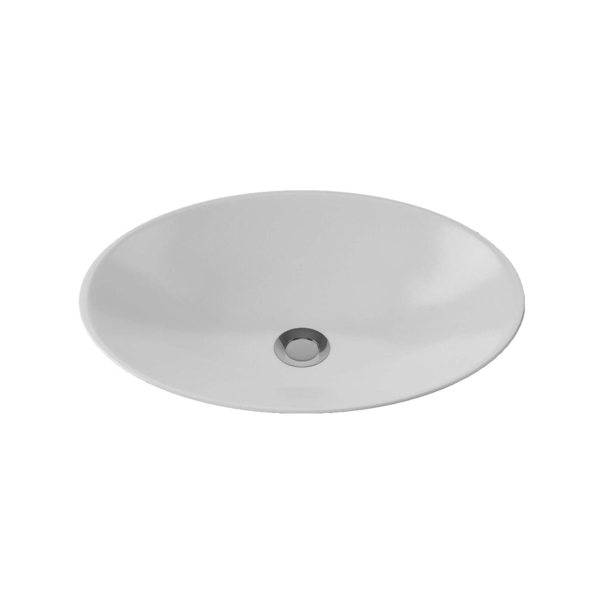 Feather Basin 510mm Gloss White Bathroom Basin Timberline Default Title