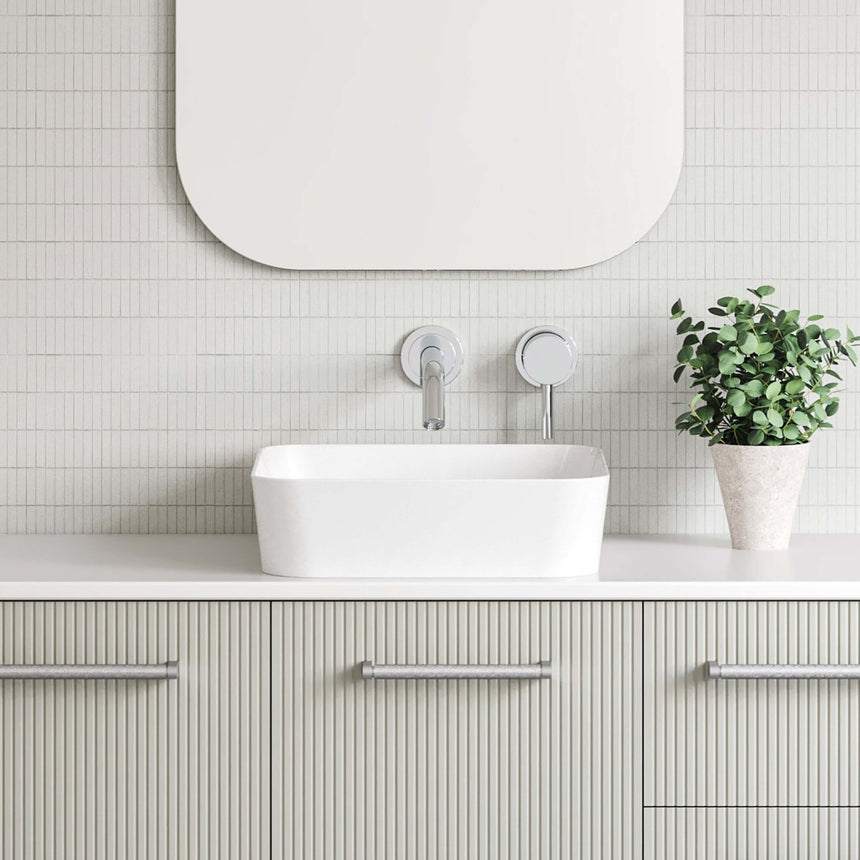 Florent Basin 400mm Gloss White Bathroom Basin Timberline