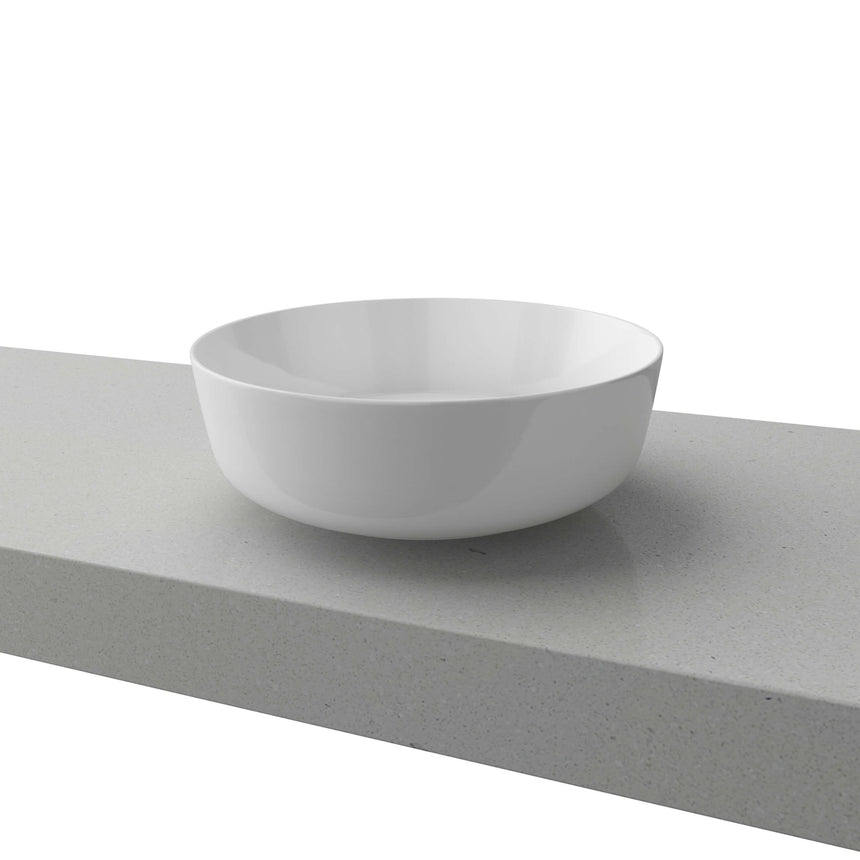 Gem Basin 305mm Gloss White Bathroom Basin Timberline