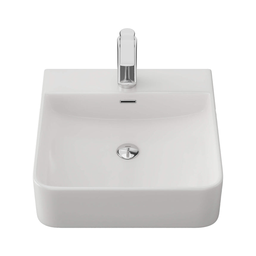 Iconic Basin 420mm Gloss White Bathroom Basin Timberline Default Title