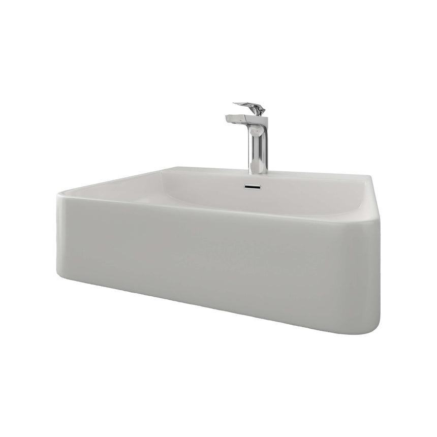 Iconic Basin 500mm Gloss White Bathroom Basin Timberline Default Title
