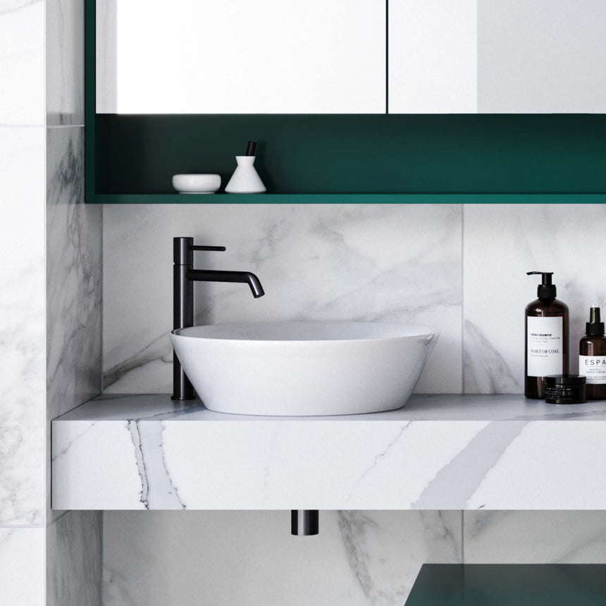 Jupiter Basin 450mm Gloss White Bathroom Basin Timberline